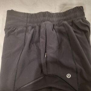 LULULEMON women's athletic shorts size 4 black